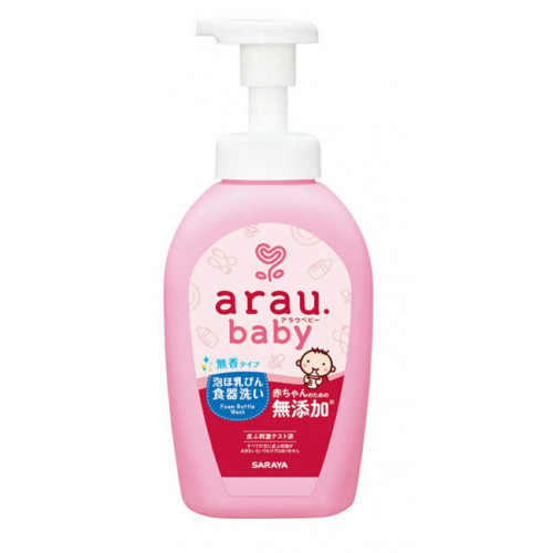 Arau Baby bubble nursing bottle washing-up detergent 500ml
