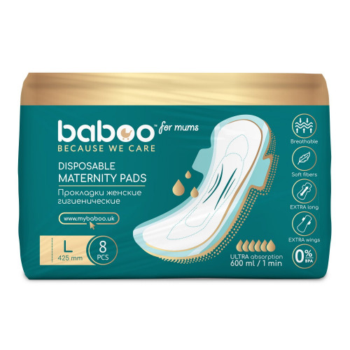 Baboo 2110 Disposable maternity pads 8pcs