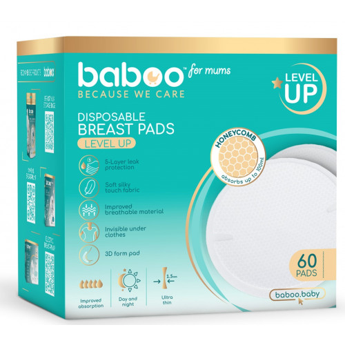 Baboo 2116 Disposable nursing breast pads 60pcs