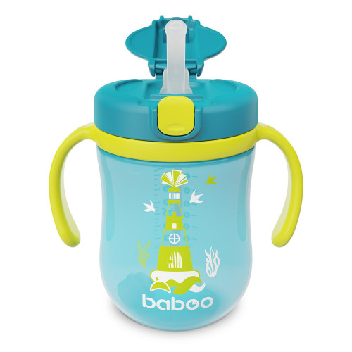 Baboo 8133 Baby's straw cup with handles