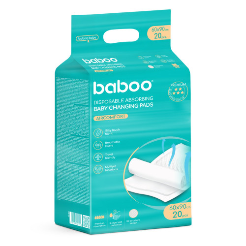 Baboo Disposable changing pads 60×90cm 20pcs