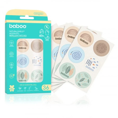 Baboo Mosquito repellent stickers 36pcs