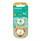 Baboo Соска ортодонтическая 0-6м+ 2шт