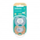 Baboo Symmetrical silicone pacifier 0+ months 2pcs