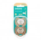 Baboo Symmetrical silicone pacifier 0+ months 2pcs