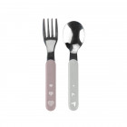 BabyOno 1065/02 Stainless steel spoon and fork
