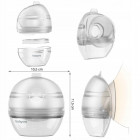 BabyOno 1400 Breast pump-container under the bra