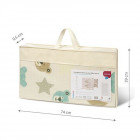 BabyOno 1576 Two-sided play mat 150x200cm