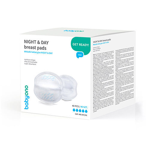 BabyOno 297/01 Disposable breast pads 40pcs