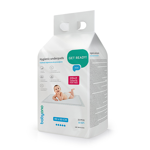 BabyOno 513/22 Одноразовые пеленки 22 шт. 40x60см