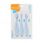 BabyOno 550/01 Toothbrushes 3pcs