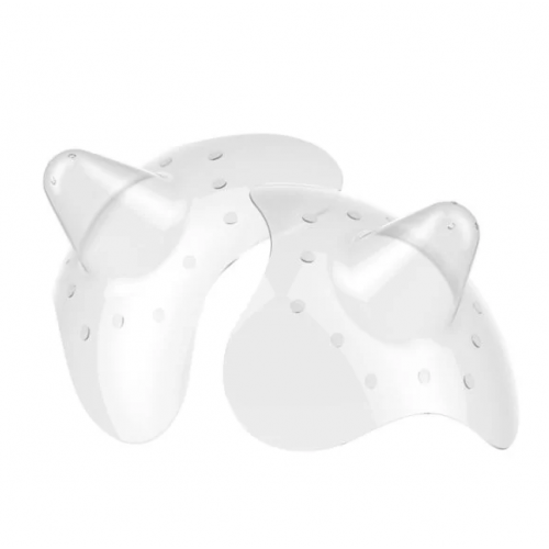 BabyOno 823/S Silicone nipple protectors size S