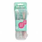 Beaba 913469 Set 2 silicon spoon transport box 