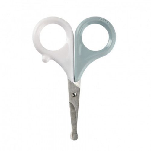 Beaba 920360 Round tip baby nail scissors