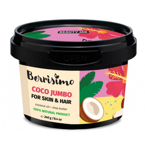 Beauty Jar Berrisimo Coco Jumbo skin and hair butter 240g