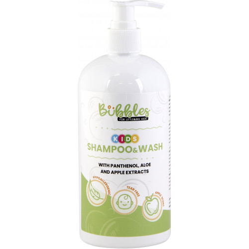 Beauty Jar Bubbles baby shampoo and wash gel 500ml