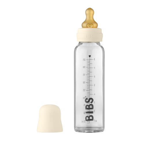 Bibs Стеклянная бутылочка для кормления 225мл.