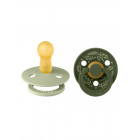 BIBS Retro Colour Пустышка из натурального каучука 0-6м 2шт