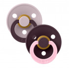 BIBS Studio Colour Natural rubber pacifier 6-18 months 2pcs