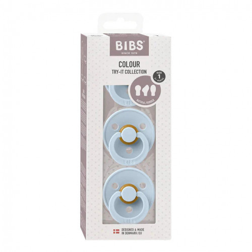 Bibs Try-it pacifiers set 3pcs