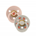 BIBS Urban Garden Пустышка из натурального каучука 0-6м 2шт