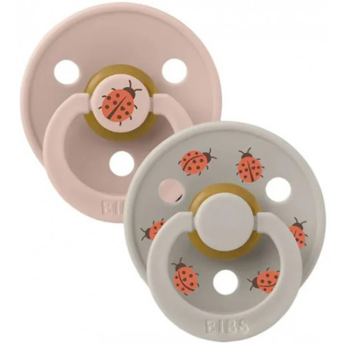 BIBS Urban Garden Пустышка из натурального каучука 6-18м 2шт