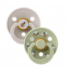 BIBS Urban Garden Natural rubber pacifier 6–18m 2pcs