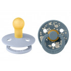 BIBS x Liberty Colour Пустышка из натурального каучука 0-6м 2шт