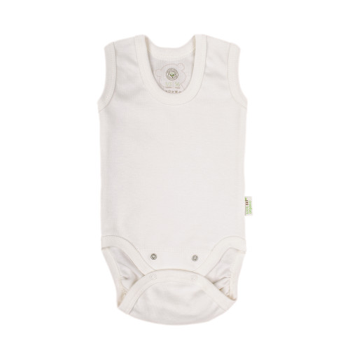 Bio Baby Organic baby bodysuit without sleeves 