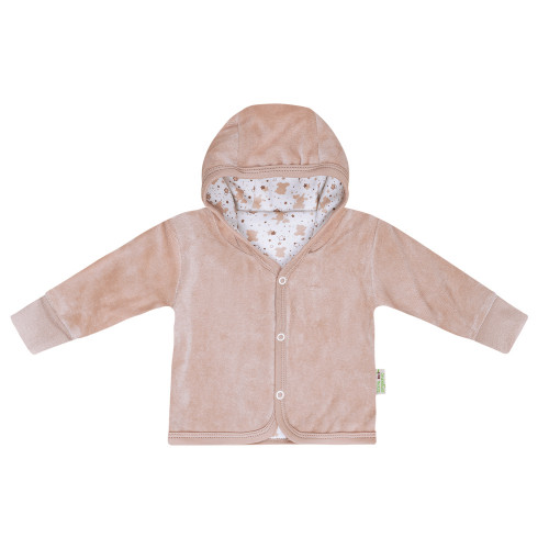 Bio Baby Organic velour baby jacket