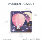 Boobo Toys Forest wooden puzzle