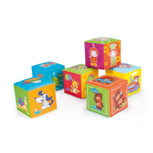 Canpol babies 2/817 Soft educational cubes