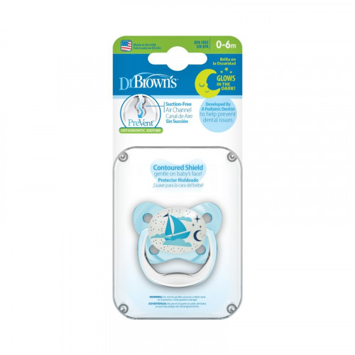 Dr.Browns PV11008 Silicone pacifier 0-6m.
