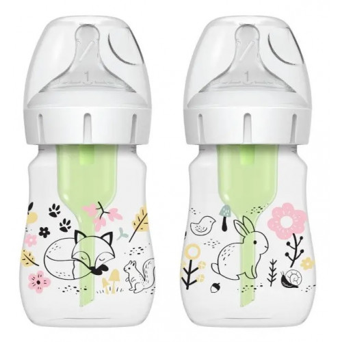 Dr.Browns WB52016 Options+ baby bottle with a narrow neck 2pcs x 150ml