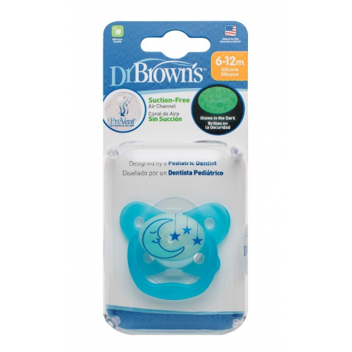 Dr.Browns PV21008 Silicone pacifier 6-12m.