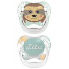 Dr.Browns PV22014-SPX Silicone pacifier 6-18 m. 2pcs