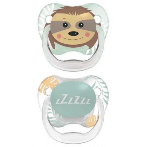 Dr.Browns PV22014-SPX Silicone pacifier 6-18 m. 2pcs