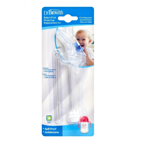 Dr.Browns TC073 Babys first straw cup replacement kit