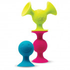 Fat Brain Toys FA089-1 set of sensory rattles on suction cups 3pcs.