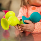 Fat Brain Toys FA089-1 set of sensory rattles on suction cups 3pcs.