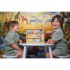 JaBaDaBaDo W7169 Shelf with safari animals