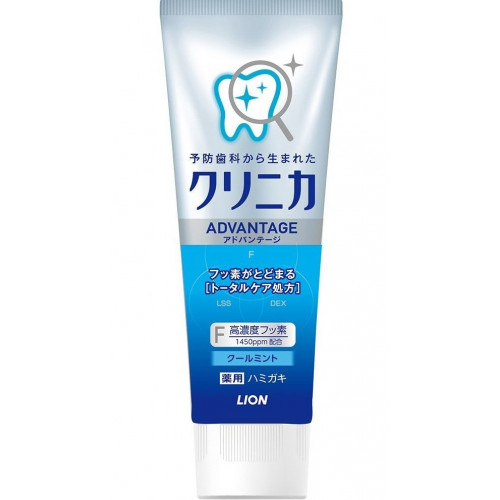 Lion Clinica Advantage Cool mint flavored toothpaste 130g