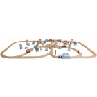 Little Dutch 4487 Railway Train XXL Set