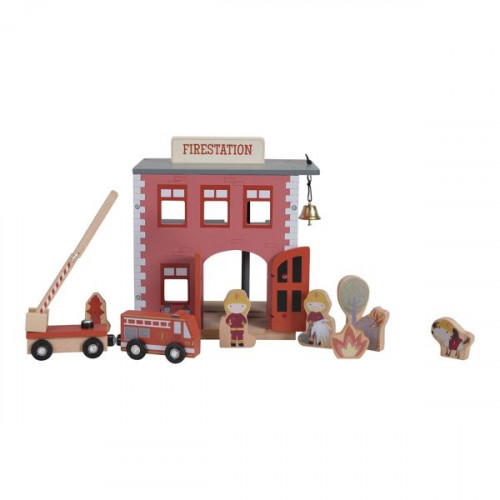Little Dutch 4490 Деревянная пожарная станция
