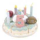 Little Dutch 4494 Wooden birthday cake