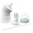 Marcus MNMNU11 Silicone angled feeding bottle and dispensing spoon