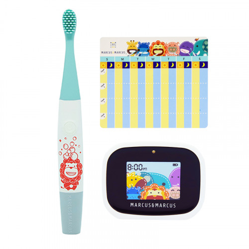 Marcus MNMRC09 Kids interactive sonic silicone toothbrush set 