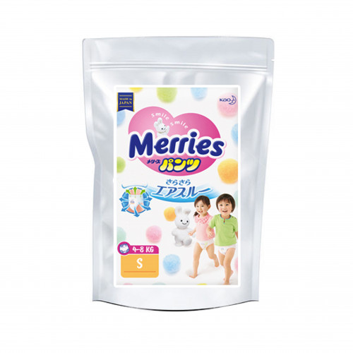 Diapers Merries S 4-8kg sample 3pcs