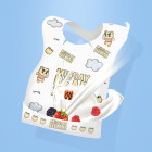Midday Bear Disposable bibs 10 pcs. Midday Bear Disposable bibs 10 pcs.