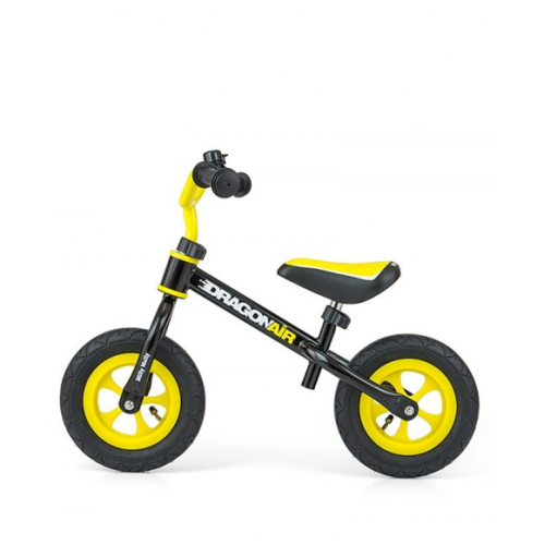 Milly Mally Dragon Children's bike - runner with metal frame and inflatable wheels